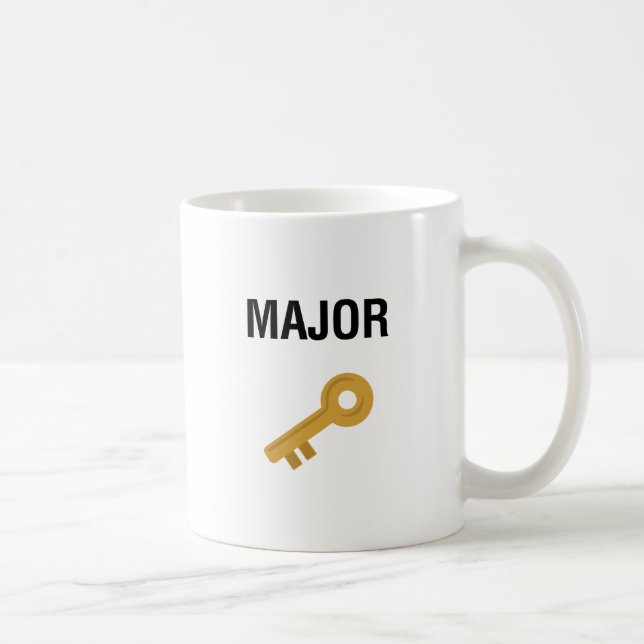 Major Key Coffee Mug (Right)