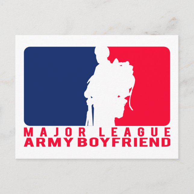 Major League Army Boyfriend Postcard (Front)