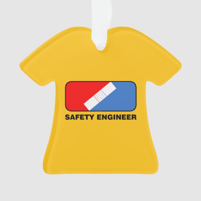 Major League Safety Engineer  Ornament (Front)
