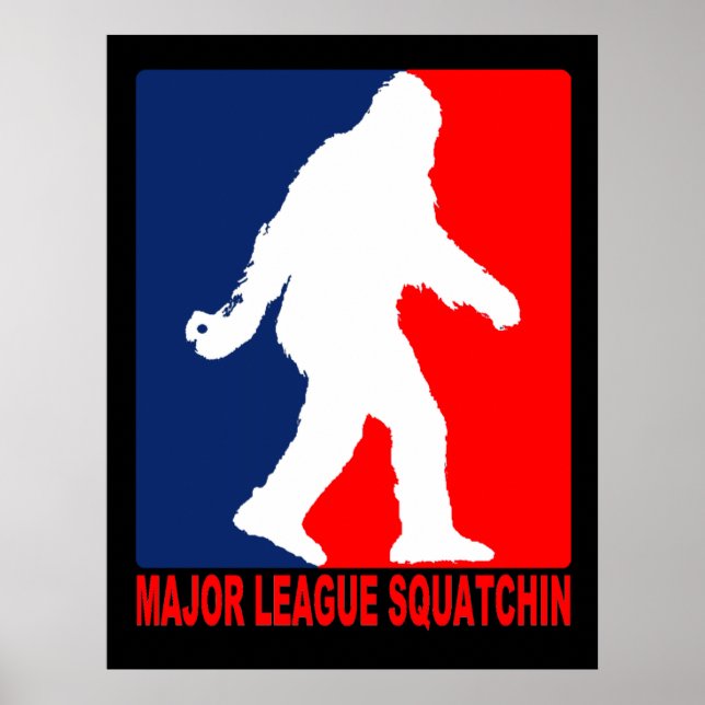 Major League Squatchin Poster (Front)
