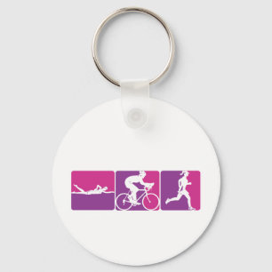 Major League Triathlon Key Ring