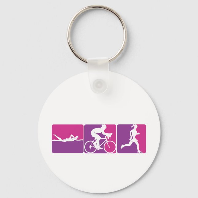 Major League Triathlon Key Ring (Front)