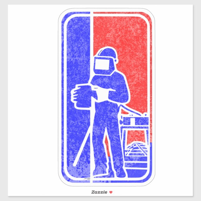Major League Welder Sticker – Iconic Welder Life D (Sheet)
