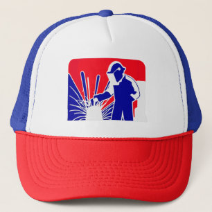 Major League Welder Sticker – Perfect for Proud We Trucker Hat