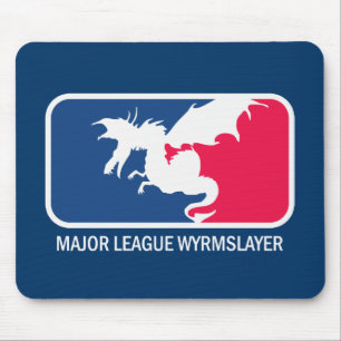 Major League Wyrmslayer Mouse Pad