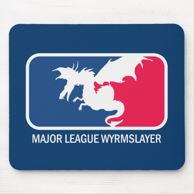 Major League Wyrmslayer Mouse Pad (Front)