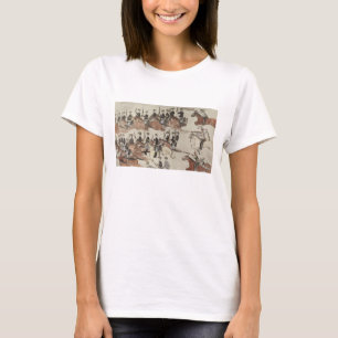Major Marcus Reno's retreat before the Indian coun T-Shirt