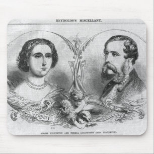 Major Yelverton and Teresa Longworth Mouse Pad