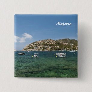 Majorca 15 Cm Square Badge