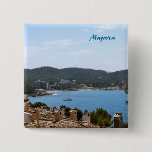 Majorca 15 Cm Square Badge