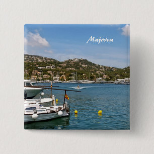 Majorca 15 Cm Square Badge