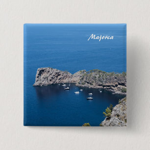 Majorca 15 Cm Square Badge