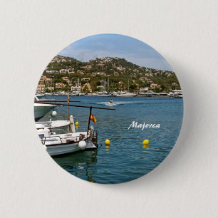 Majorca 6 Cm Round Badge