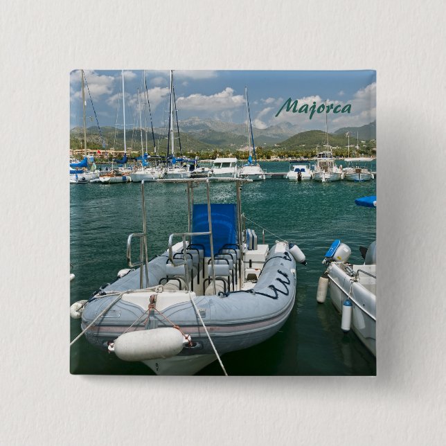 Majorca Button (Front)