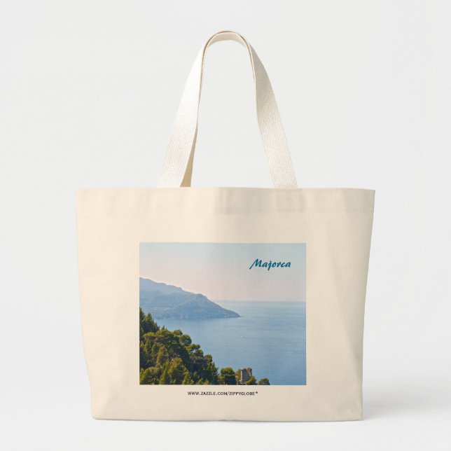Majorca Large Tote Bag (Front)