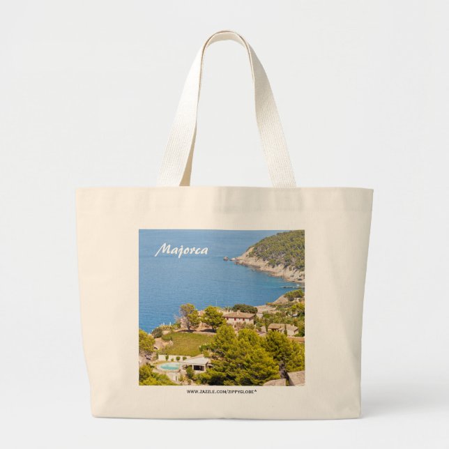 Majorca Large Tote Bag (Front)
