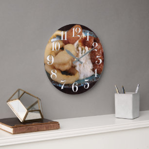 Majorca's typical varied wall clock