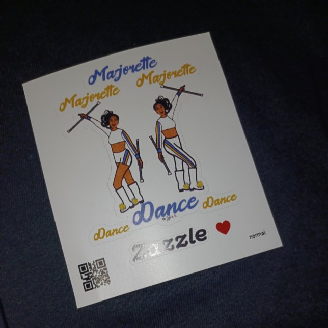 Majorette Stickers (White YBStripe)  (Creator Uploaded)