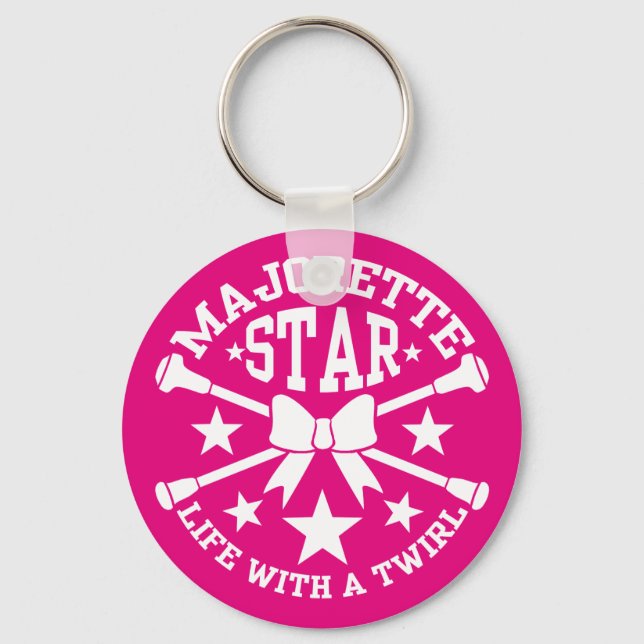 Majorettes Key Ring (Front)