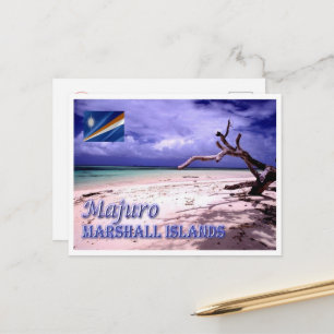 Majuro - Laura Beach - Marshall Islands - Postcard