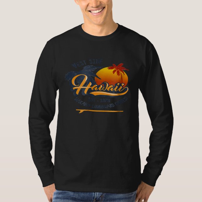 Makaha Hawaii Longboard Contest T-Shirt (Front)