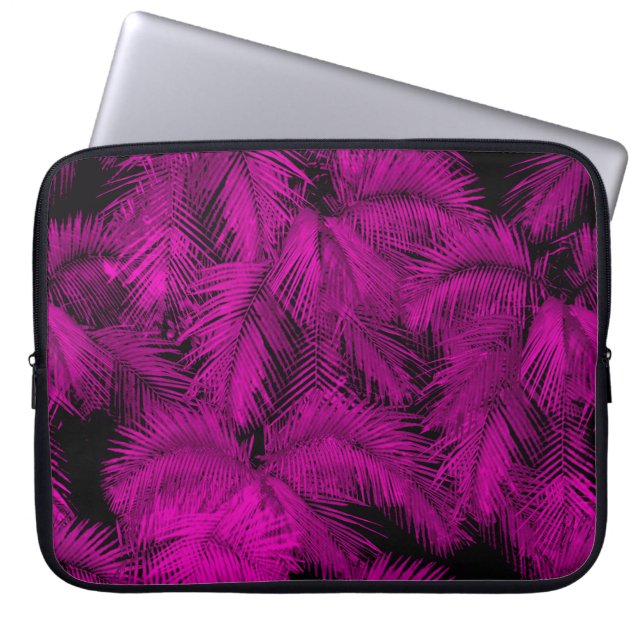 Makana Palms Hawaiian Neoprene Wetsuit Laptop Sleeve (Front)