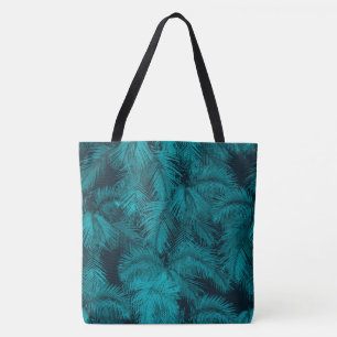 Makana Palms Hawaiian Tropical Leaves Beach Bag