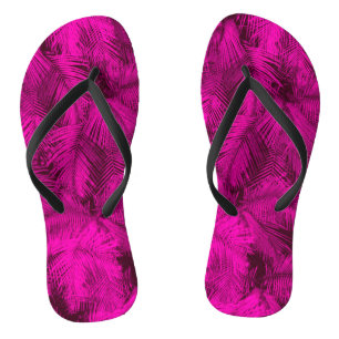 Makana Palms Hawaiian Tropical Leaves Thongs