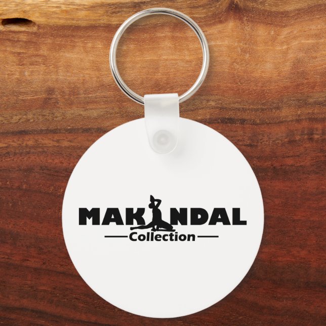 Makandal Keyring: Freedom to Your Keys! Key Ring (Front)