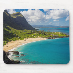 Makapuu Beach Coastline Mouse Pad