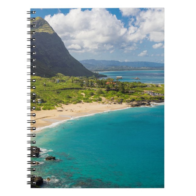 Makapuu Beach Coastline Notebook (Front)
