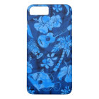 Makapuu Beach Hawaiian Batik Blue
