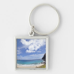 Makapuu Beach in Oahu, Hawaii. Key Ring