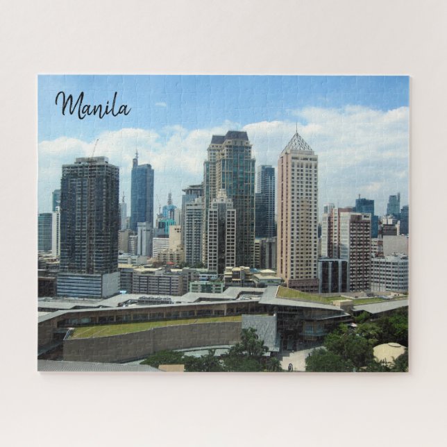 makati skyline jigsaw puzzle (Horizontal)