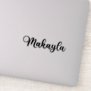 Makayla Name - Handwritten Calligraphy
