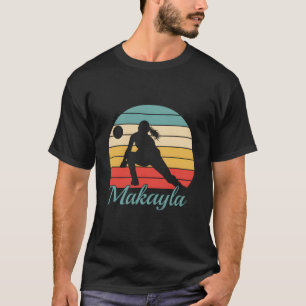 Makayla Name Personalized Volleyball T-Shirt