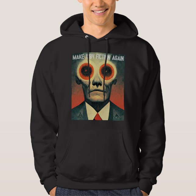 Make 1984 Fiction Again Pullover Hoodie (Front)