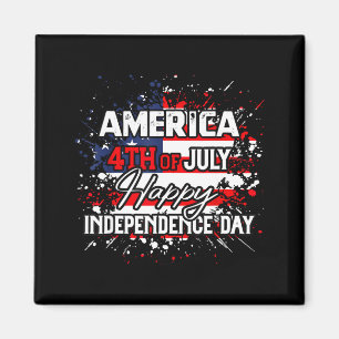 Make 4th of july great again happy 4th of july magnet
