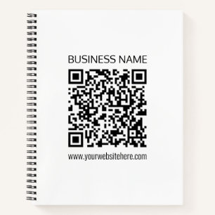 Make a Business QR Code Instantly & Editable Text Notebook