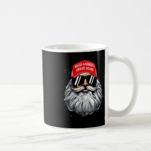 Make A Christmas Great Again Funny Xmas Trump Sant Coffee Mug