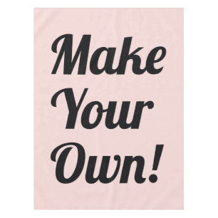 Make a Custom Printed Tablecloth