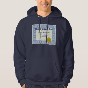 Make a custom World's Best Boss Hoodie