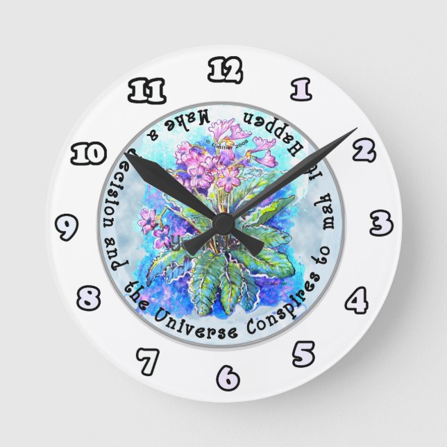 Make A Decision  clock (Front)