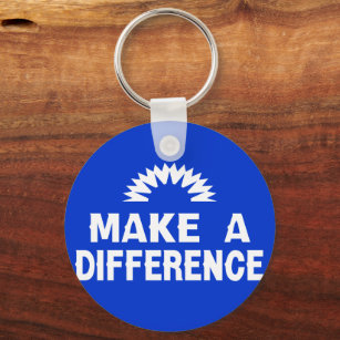 Make a Difference Key Ring