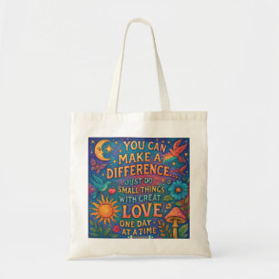 MAKE A DIFFERENCE TOTE BAG