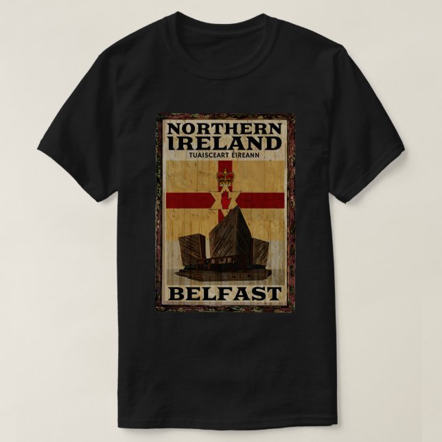 make a journey to Northern Ireland 1 T-Shirt (Design Front)