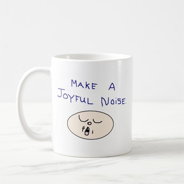 Make A Joyful Noise Coffee Mug (Left)