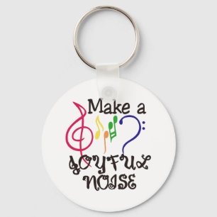 Make A Joyful Noise Key Ring