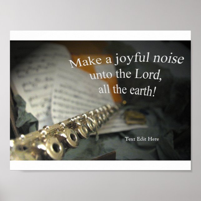 Make a Joyful Noise Poster (Front)