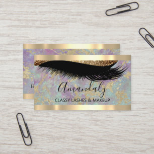 Make a Lasting Impression with Professional Makeup Business Card